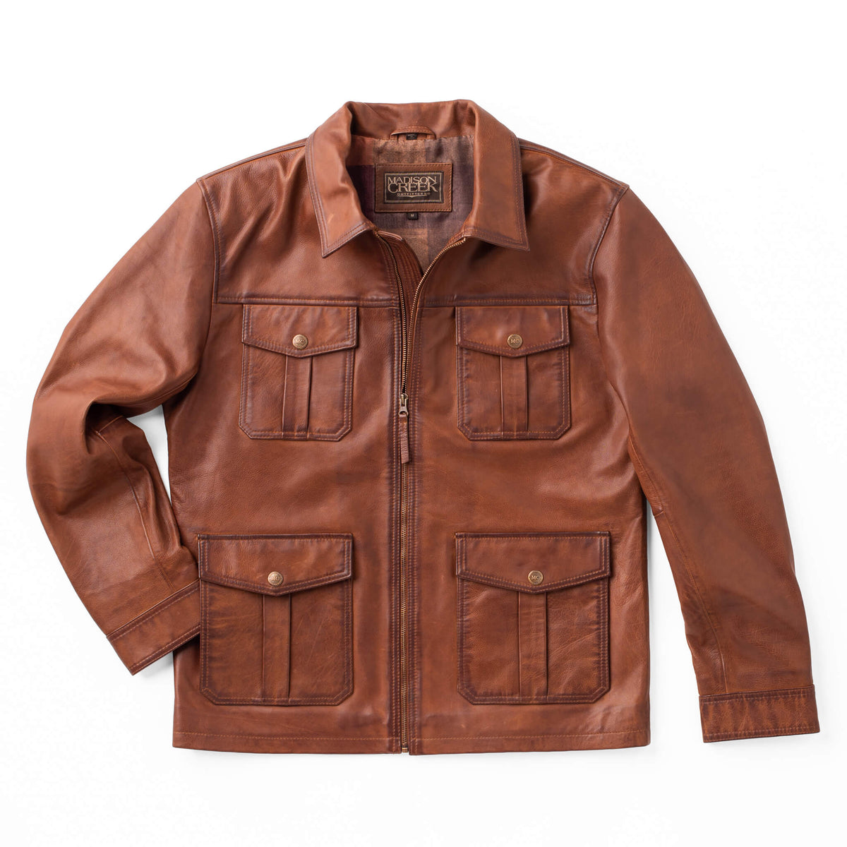 Boone Cow Nappa Leather Jacket