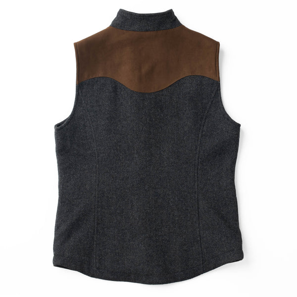 St. Croix 100% Wool vest online NWT Dark Grey Marl