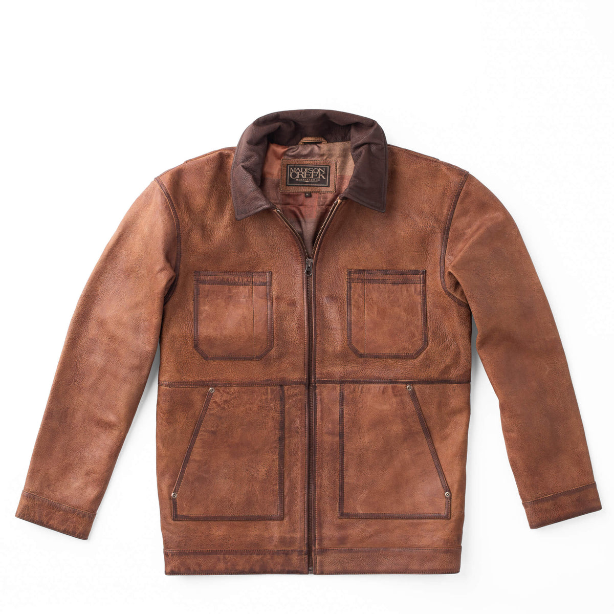 Chore Concealed Carry Leather Coat