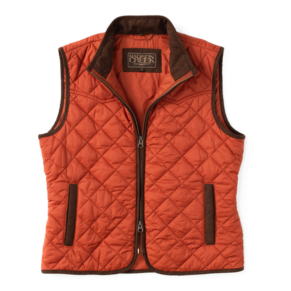 Ennis Quilted Nylon Vest | Madison Creek Outfitters