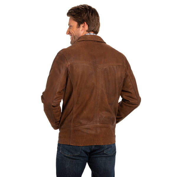 Hickory Leather Jacket - Madison Creek Outfitters