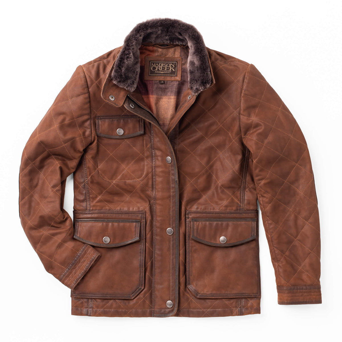 Wasatch Waxed Suede Leather Jacket