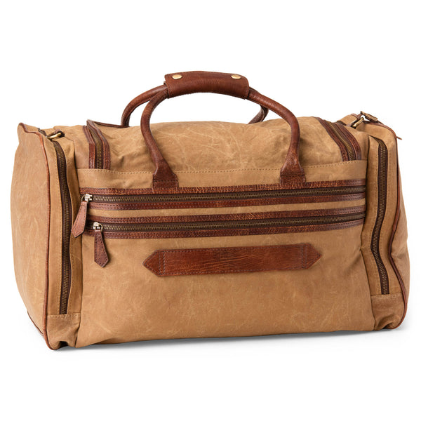 Weekender Waxed Canvas Duffle Bag