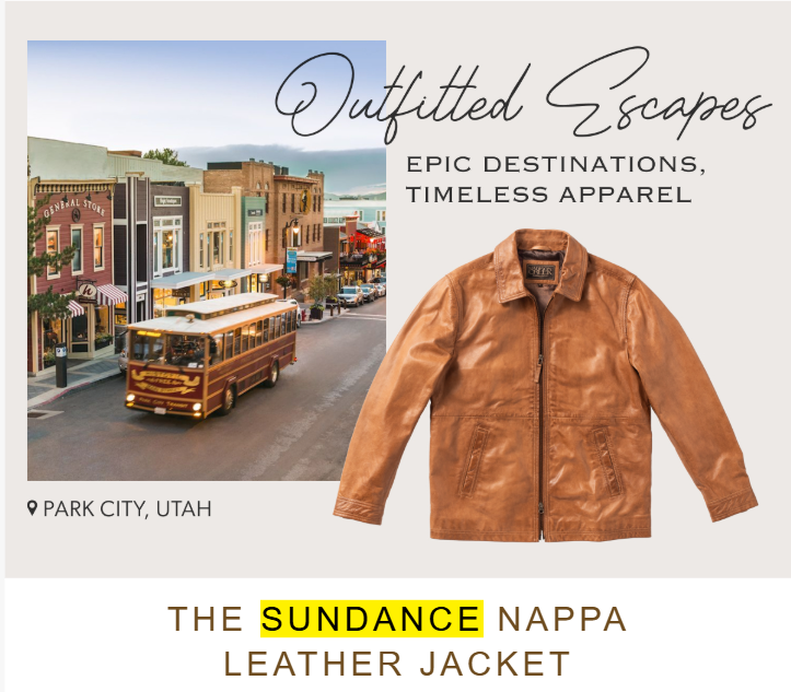 Sundance Leather Jacket | Park City, UT