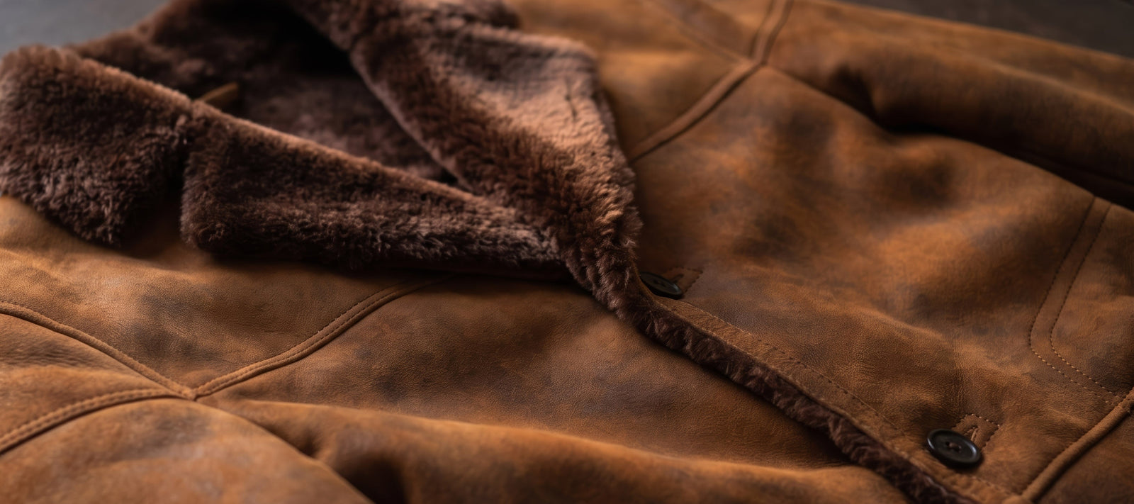 Men's Sheepskin Coats & Shearling Vests