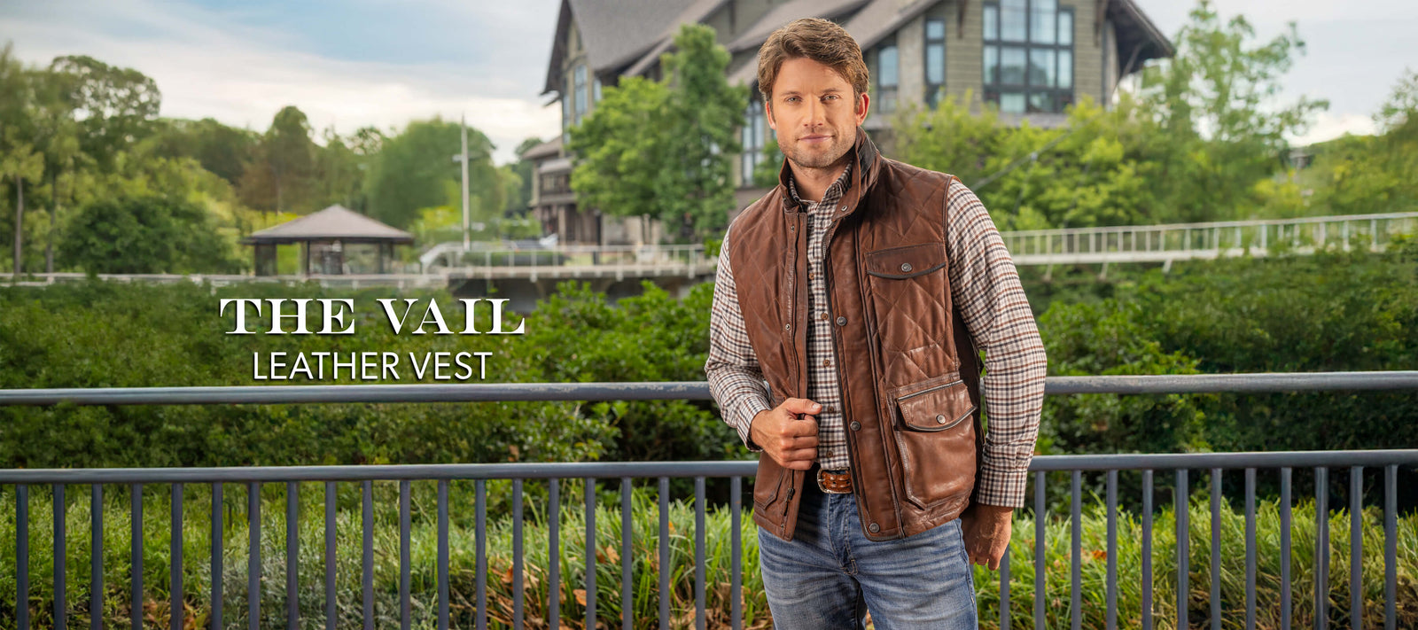 Men's Leather Vests