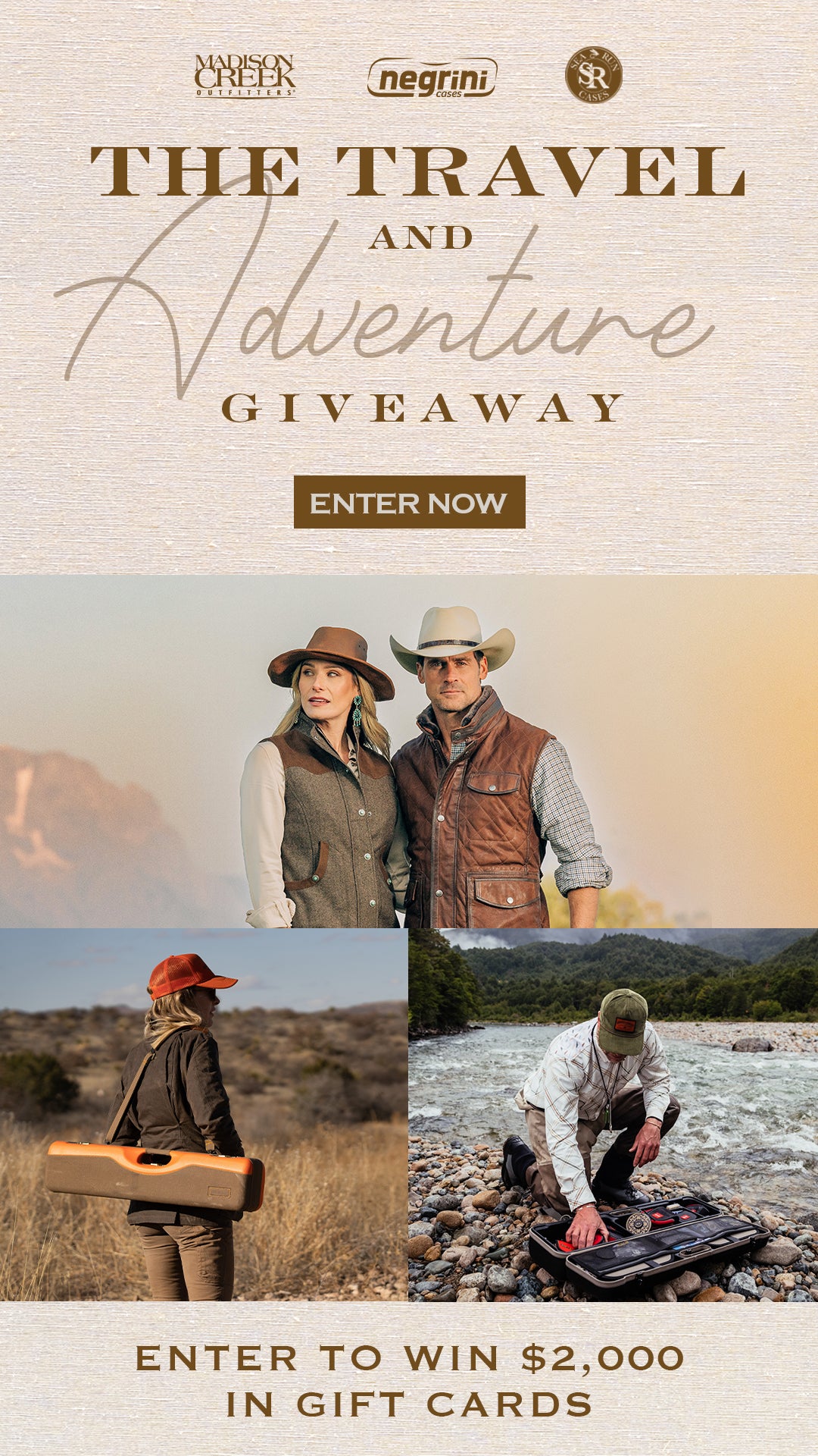 The Travel and Adventure Giveaway - Enter Now