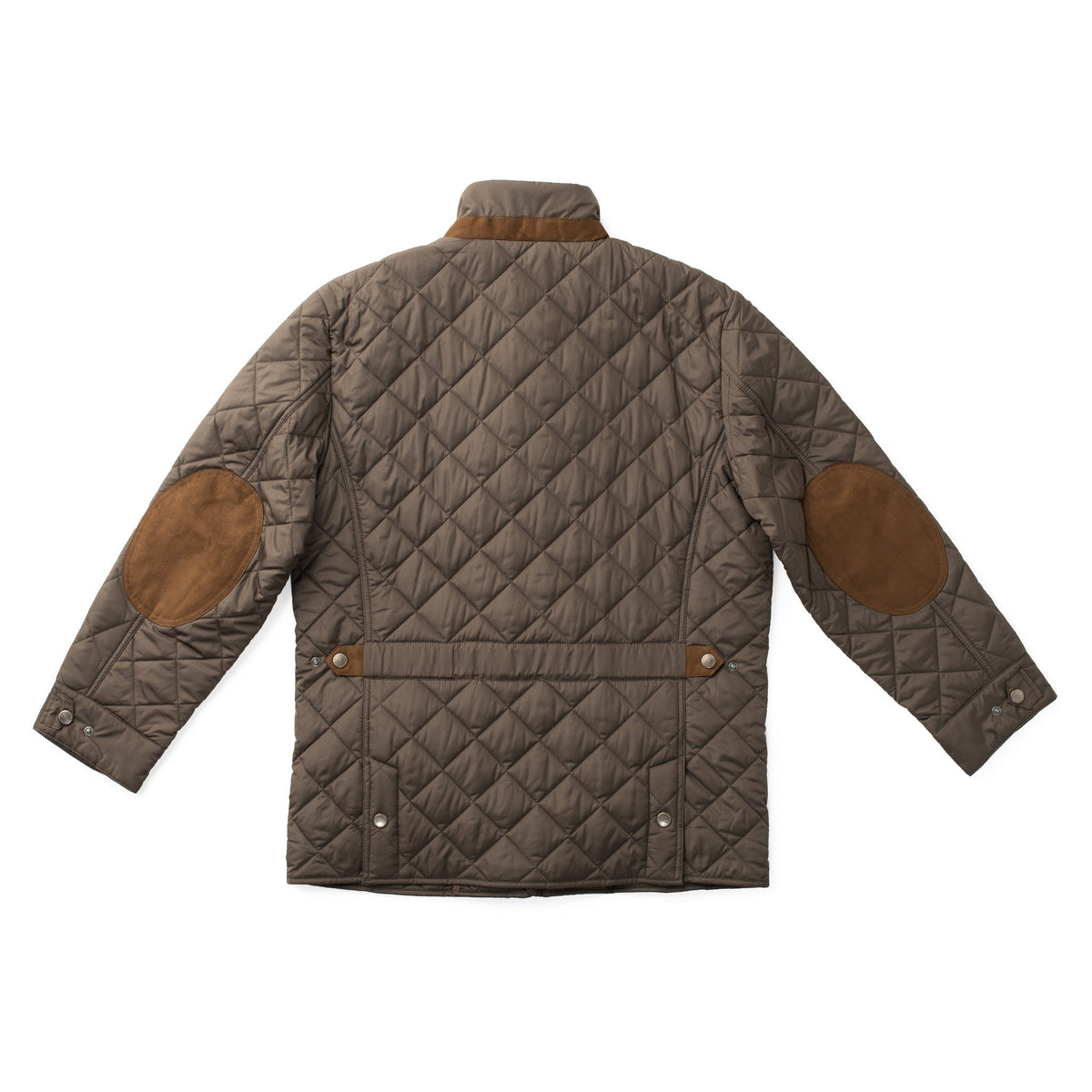Adventurer Diamond Quilted Nylon Jacket - Gunmetal