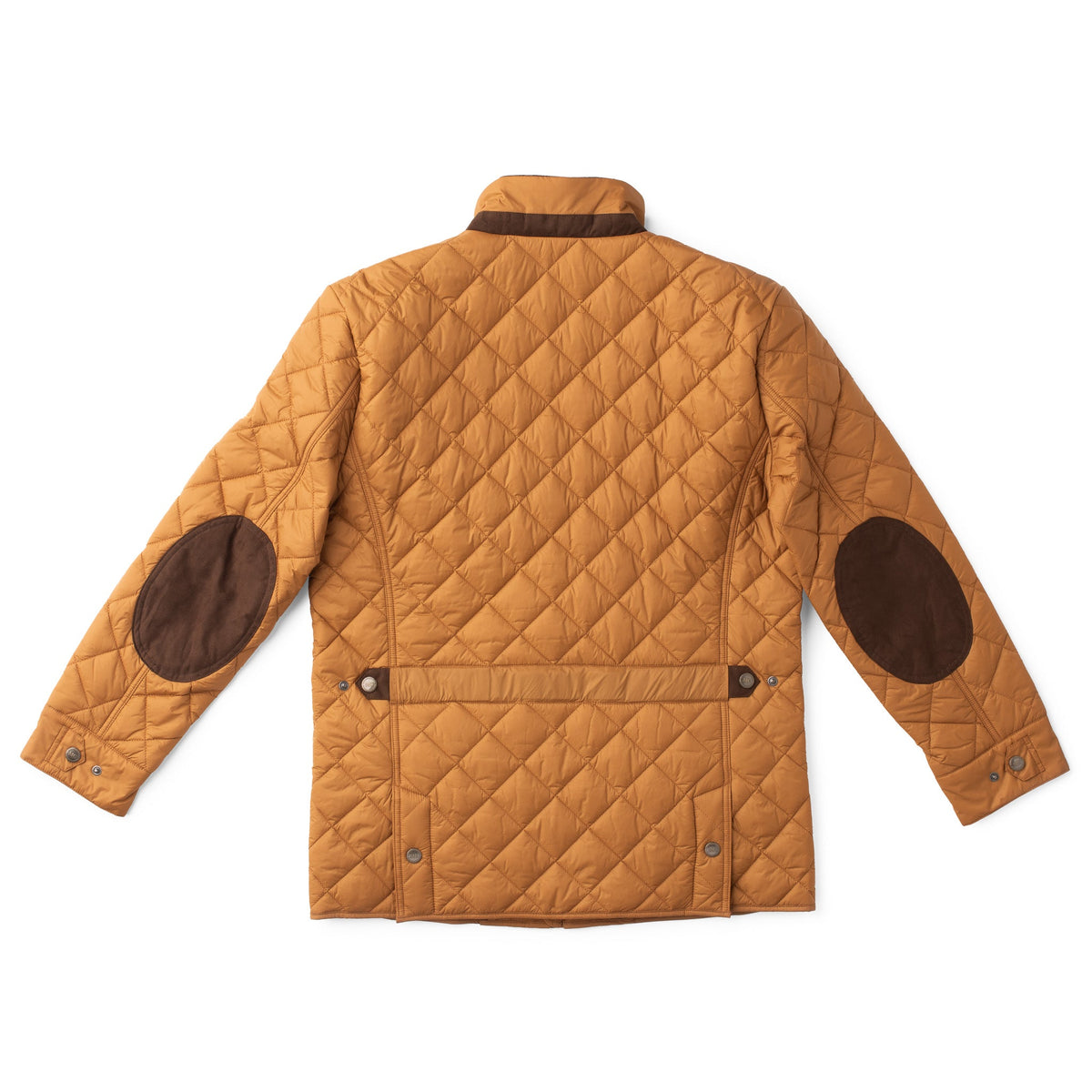 Adventurer Diamond Quilted Nylon Jacket - Whiskey