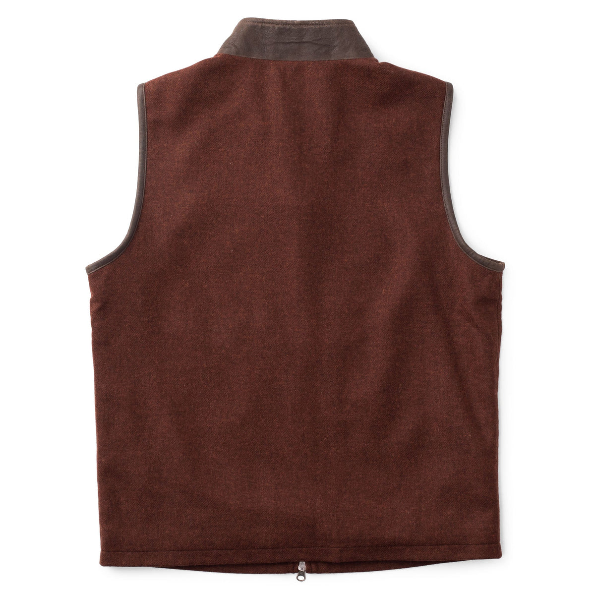 Asheville British Wool Vest - Cinnabar