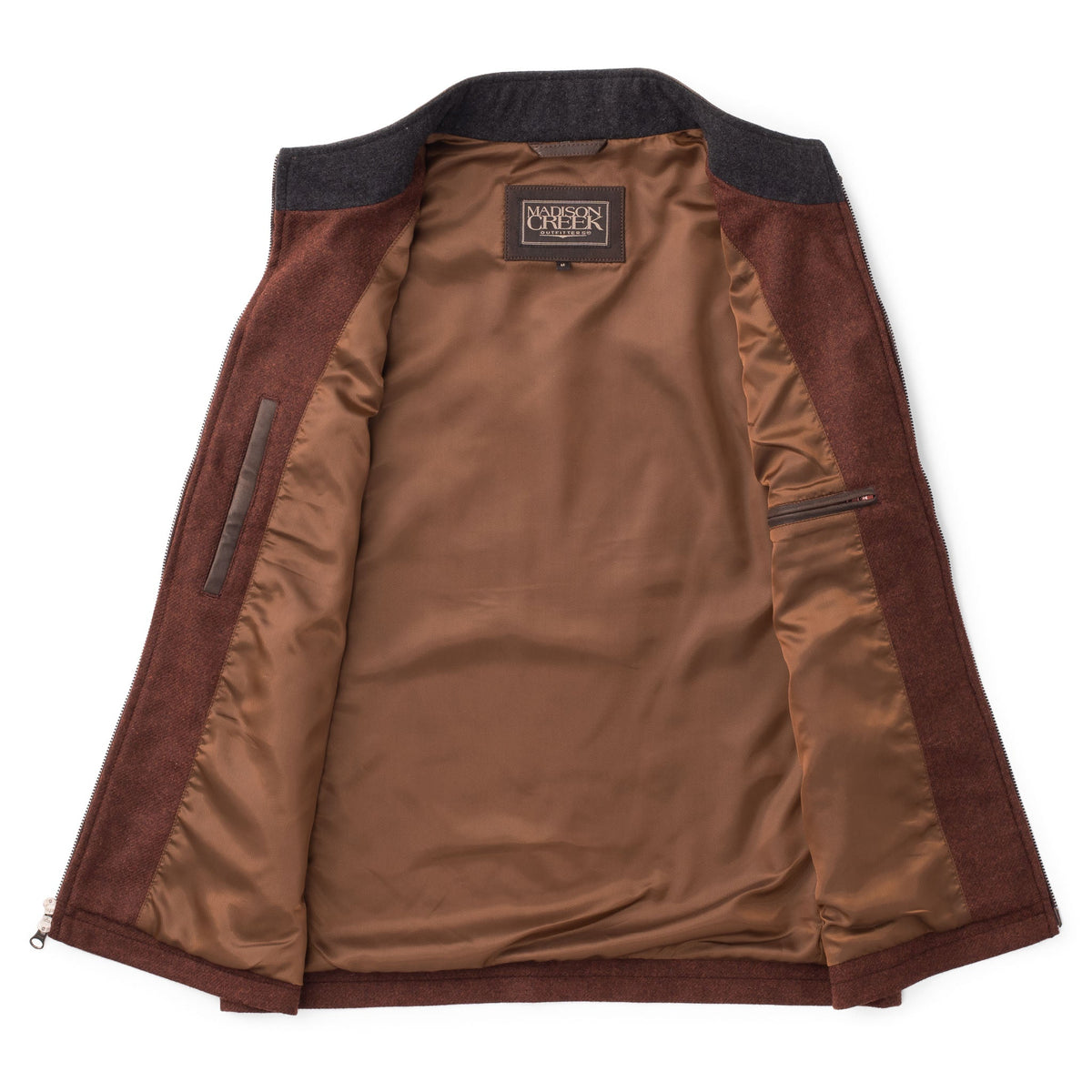 Asheville British Wool Vest - Cinnabar