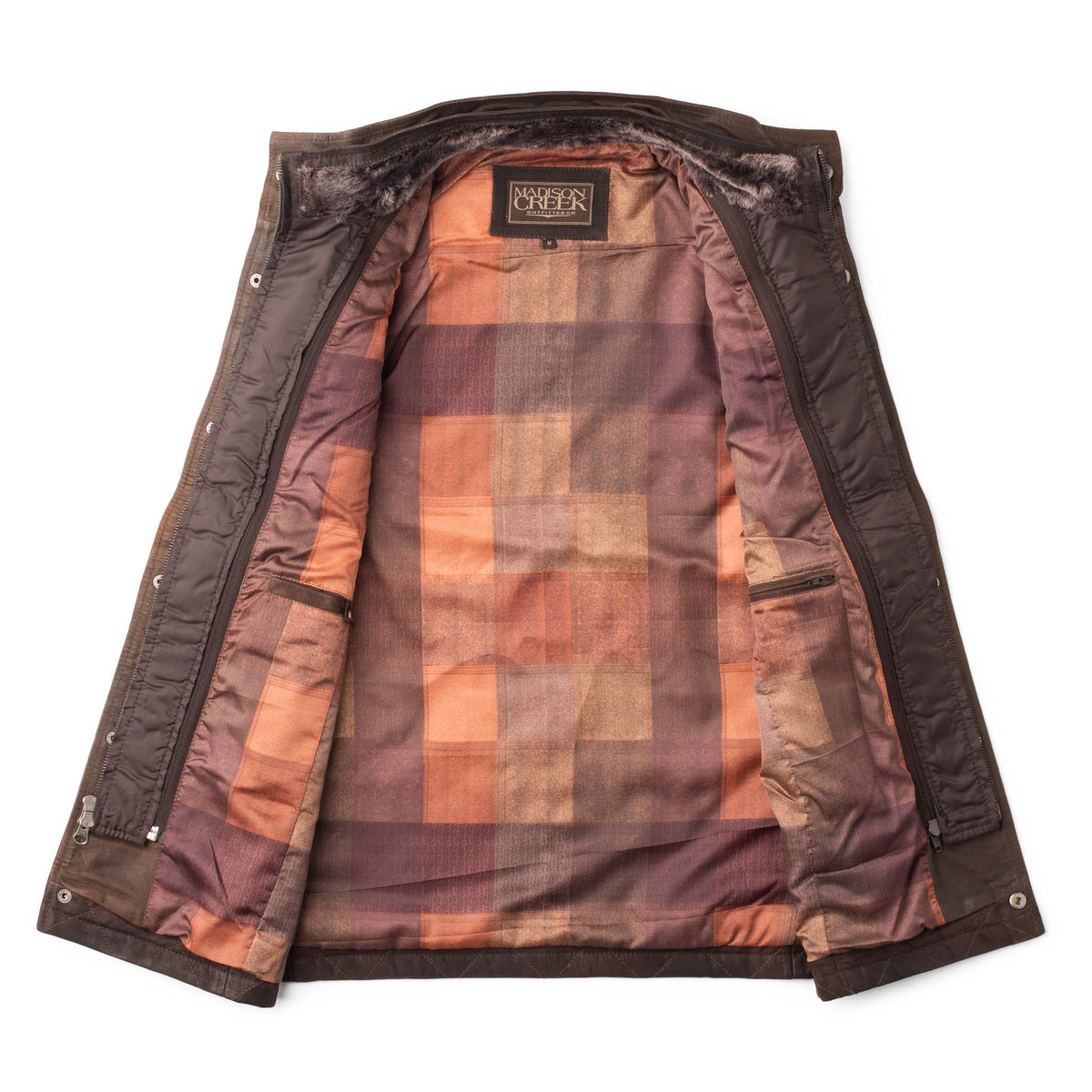Beaver Creek Waxed Goat Suede Vest - Chocolate