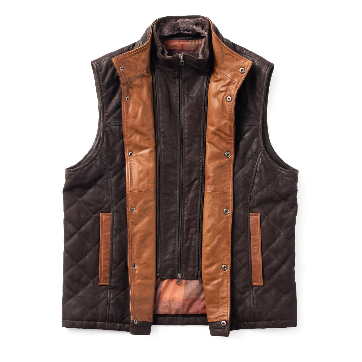 Beaver Creek Lightweight Leather Vest