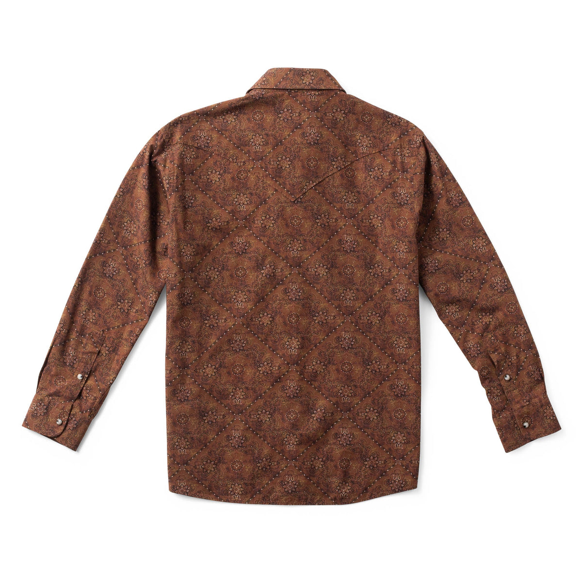 Bisley Bandana Print Western Shirt - Green Bandana