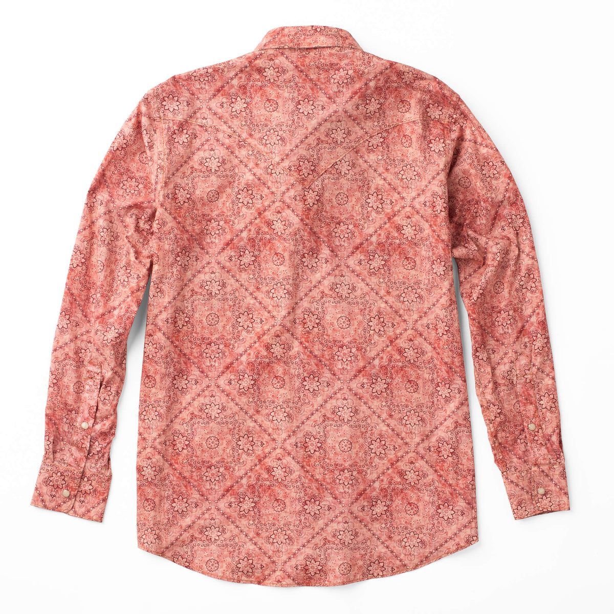 Bisley Bandana Print Western Shirt - Green Bandana