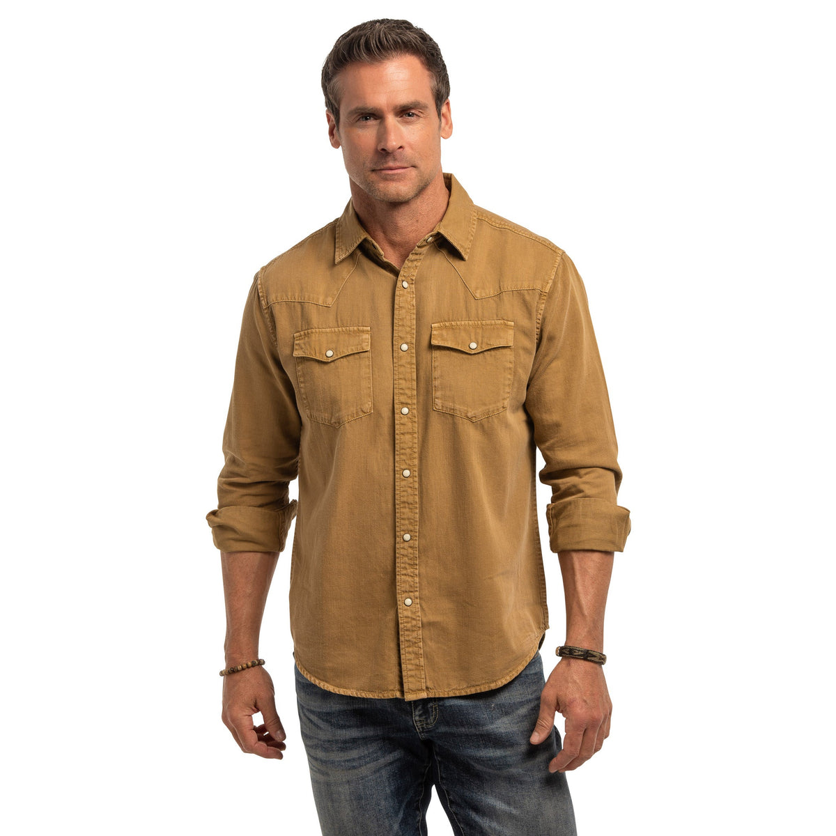 Bisley Signature Blend Western Shirt - Buckskin