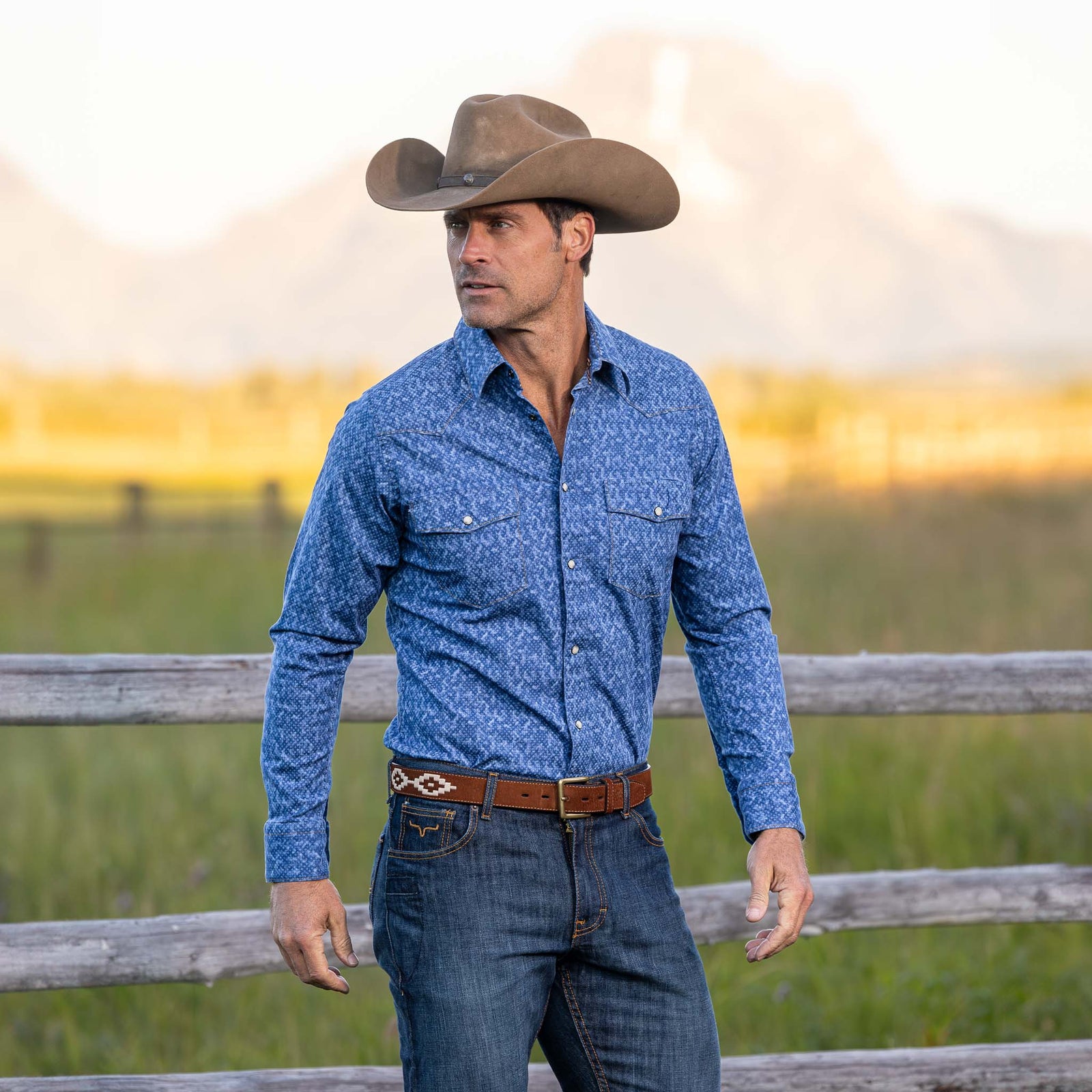 Lola Denim Western Shirt - Madison Creek Outfitters