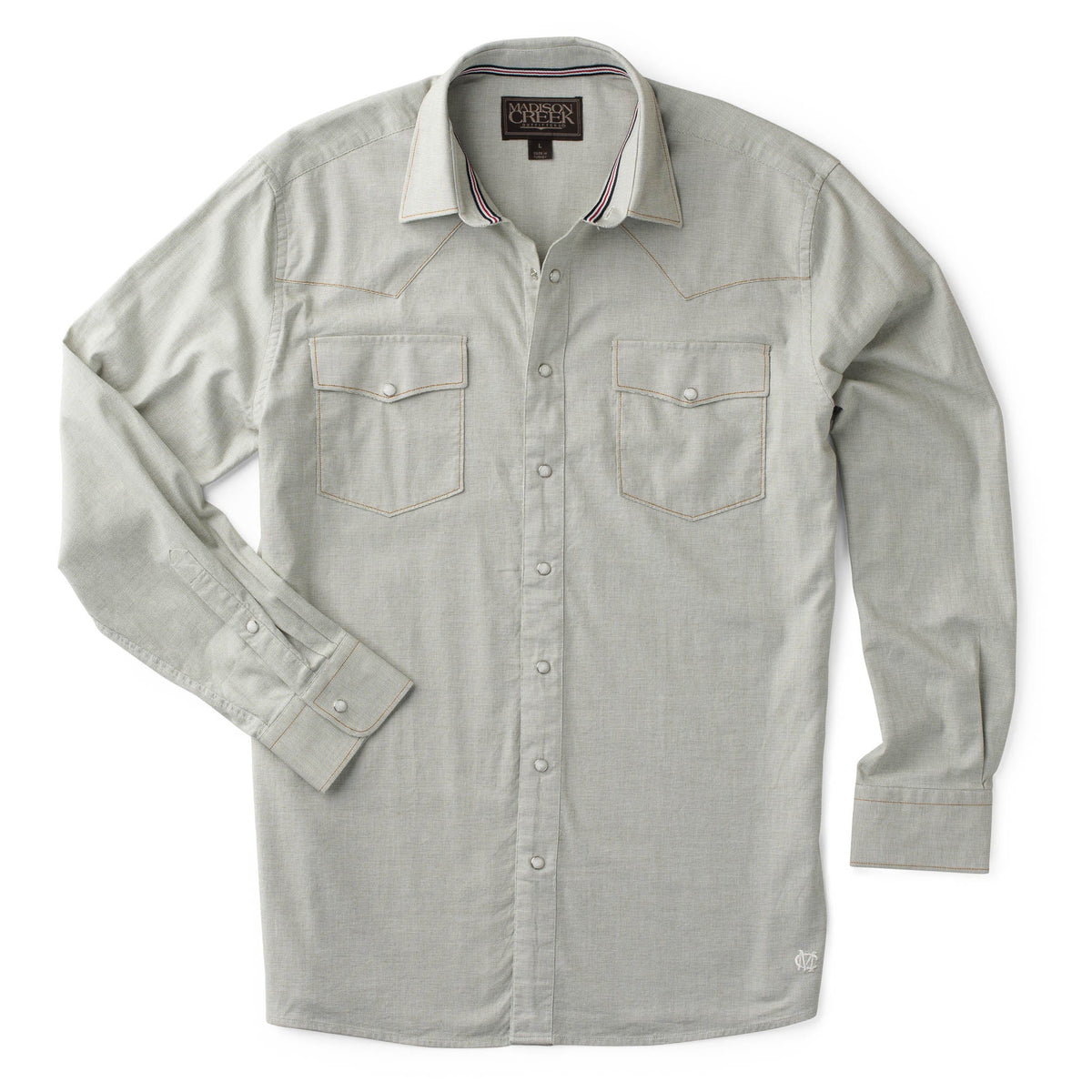 Bisley Micro Dot Western Shirt - Blue Micro Dot