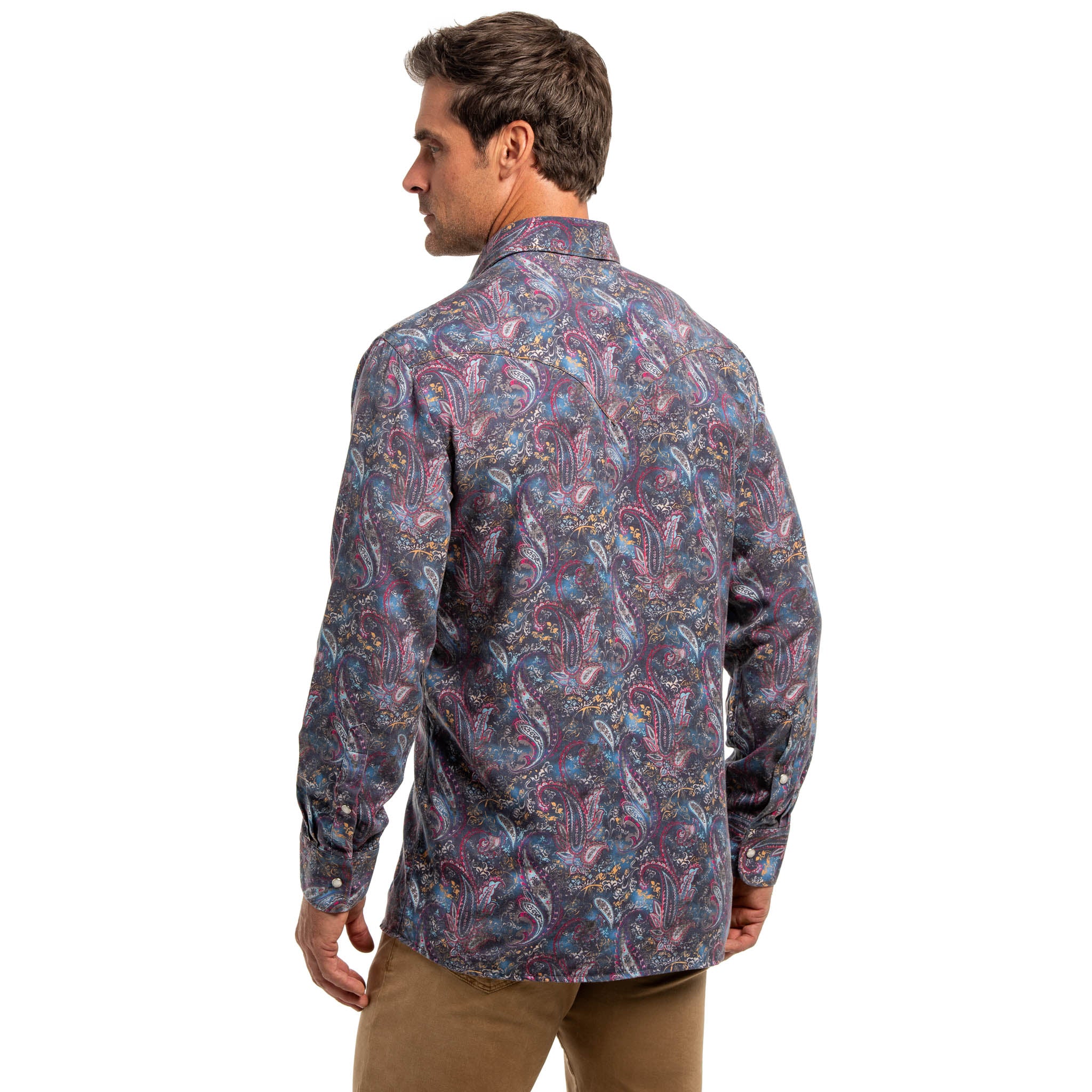 Bisley Paisley Western Shirt Sage Paisley / 2XL Bisley Paisley Western Shirt Sage Paisley / 2XL