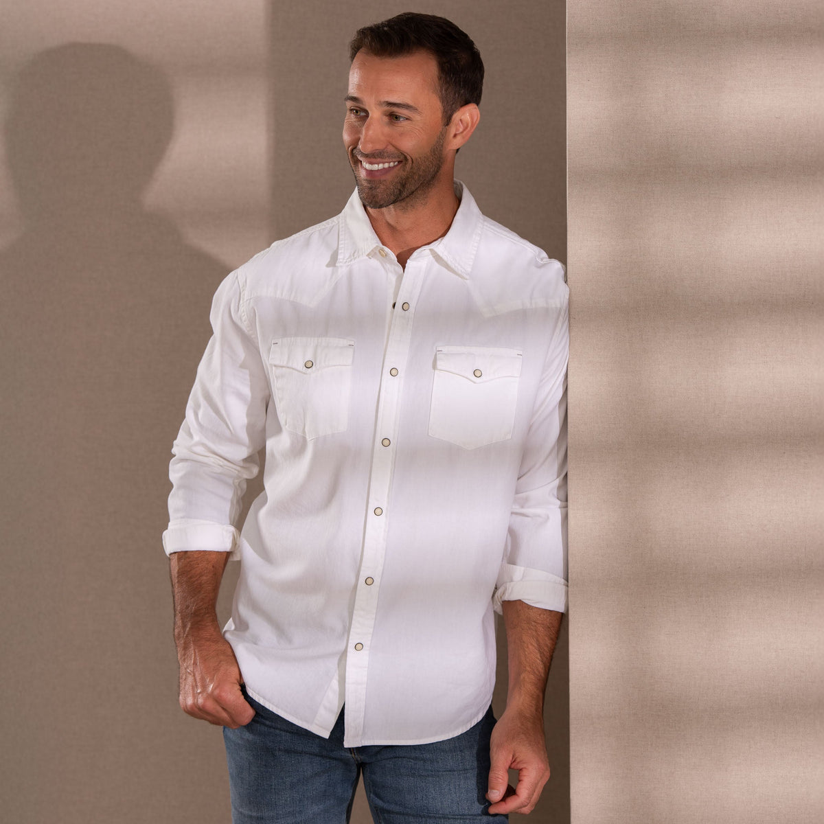 Bisley Signature Blend Western Shirt - Buckskin