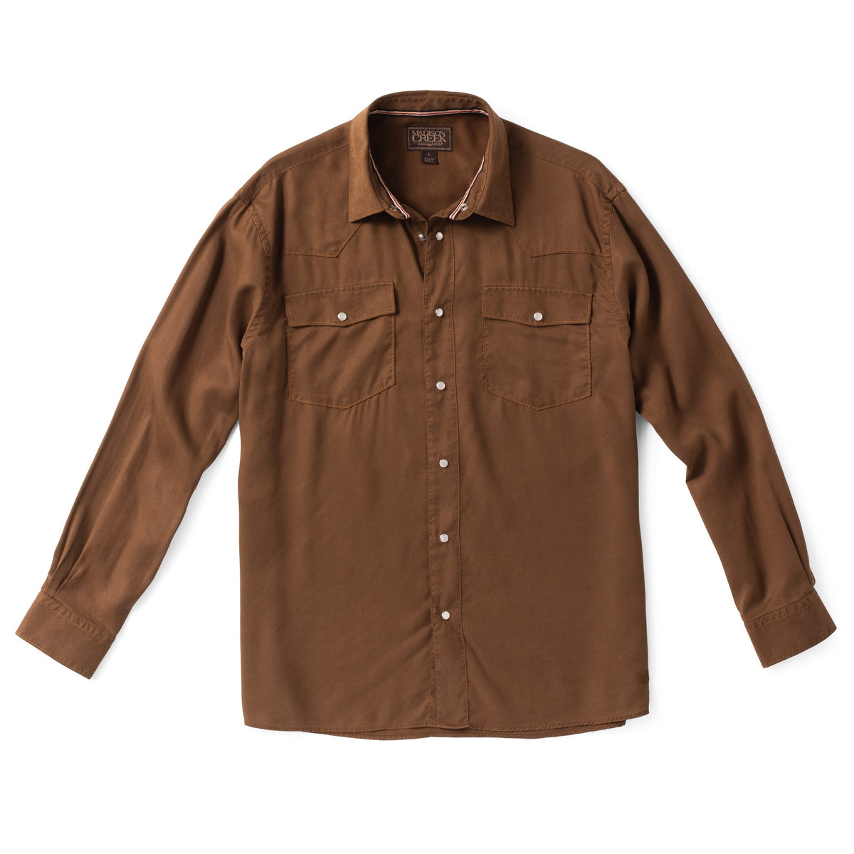 Bisley Solid Western Shirt - Solid Navy