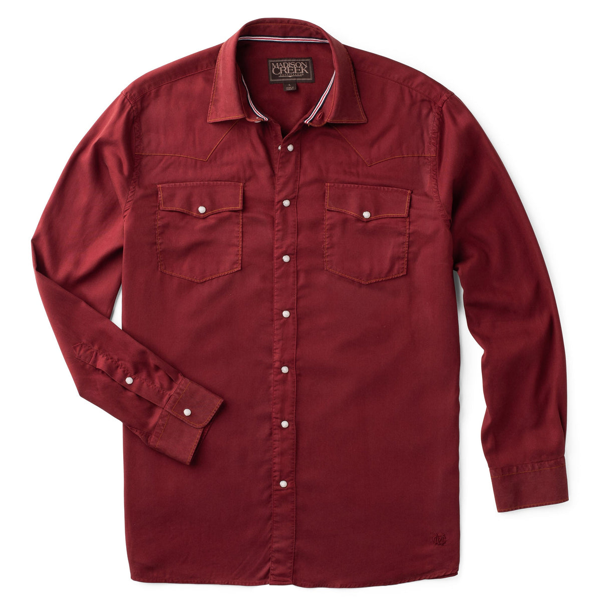 Bisley Solid Western Shirt - Solid Powder