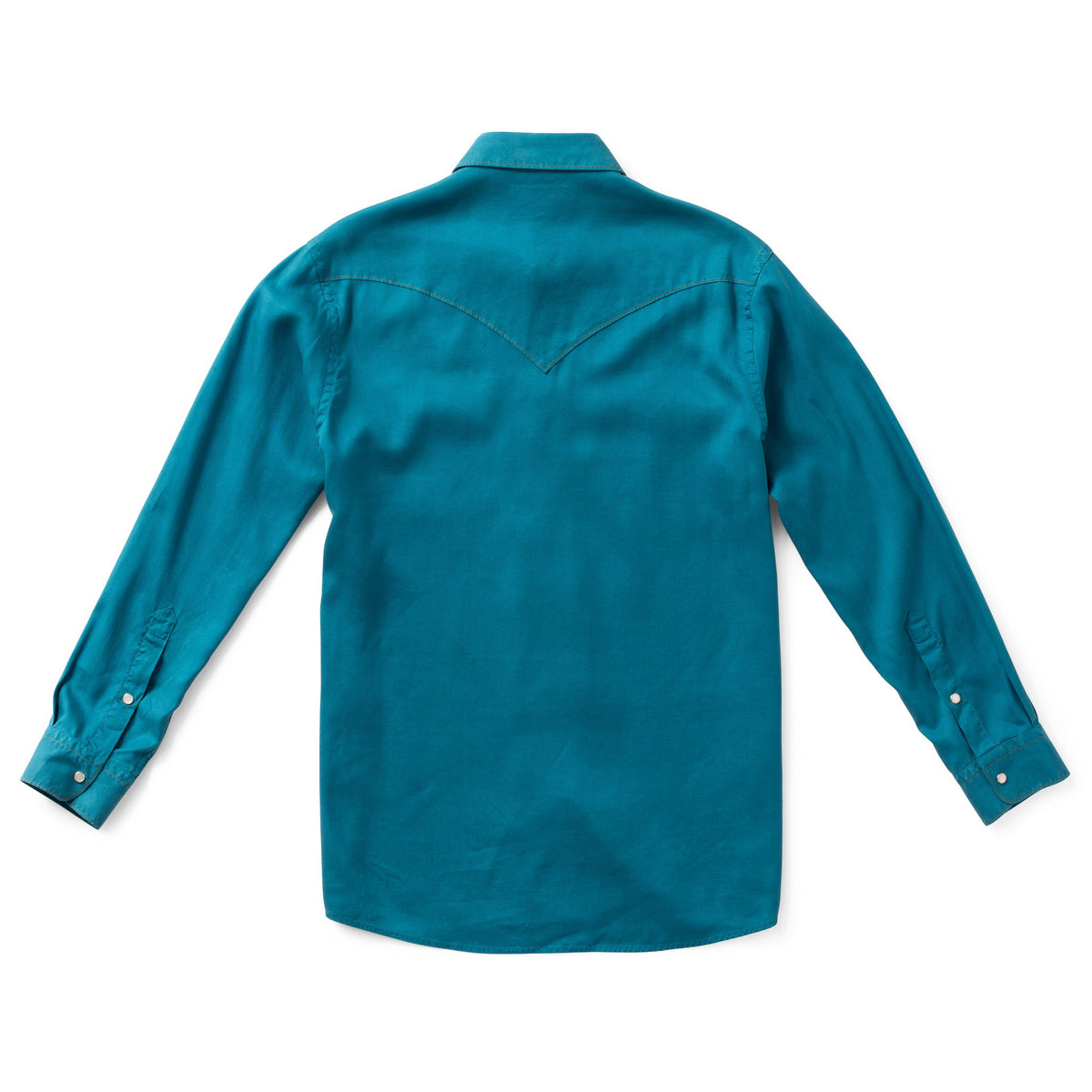 Bisley Solid Western Shirt - Solid Powder