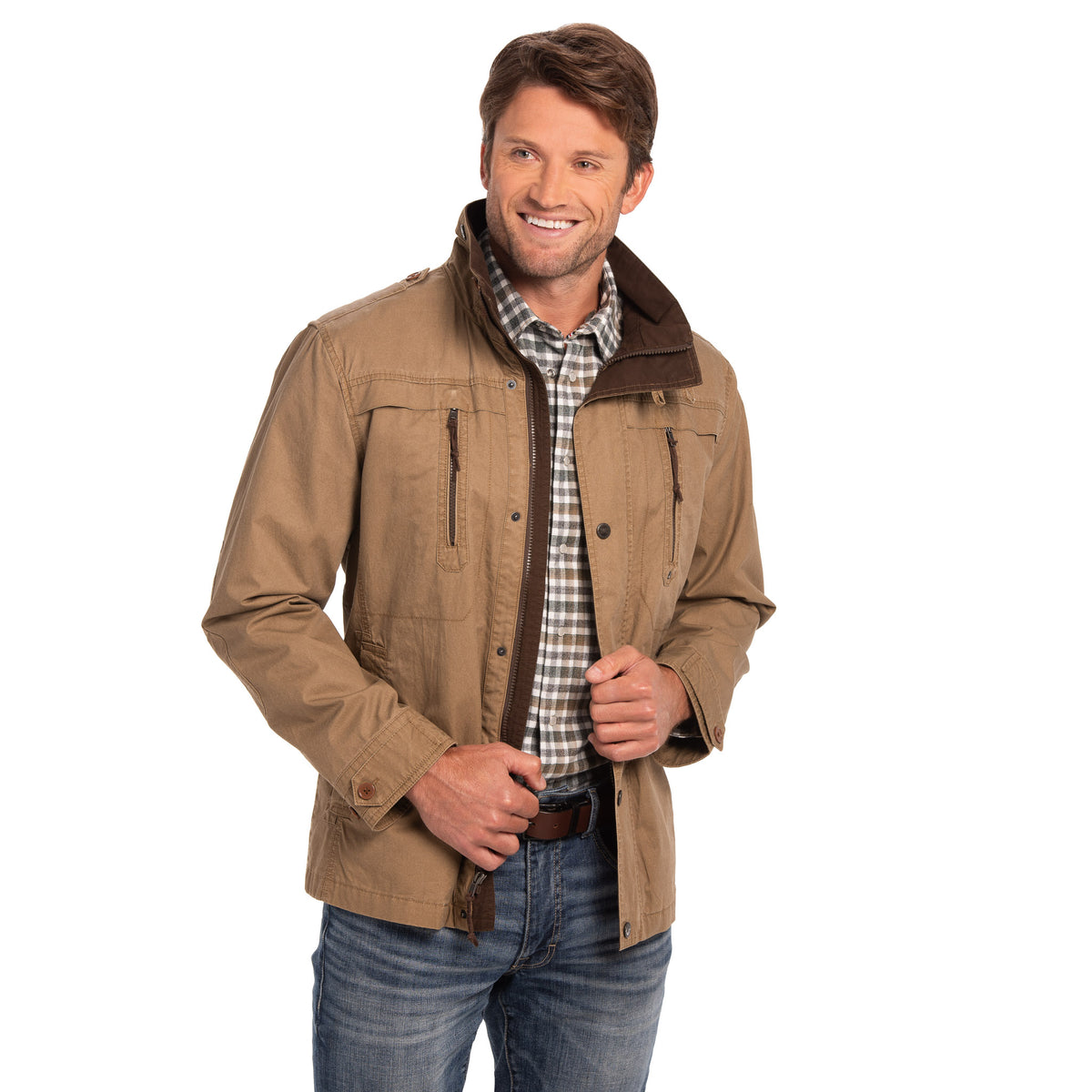 Blowing Rock Vintage-Washed Cotton Jacket