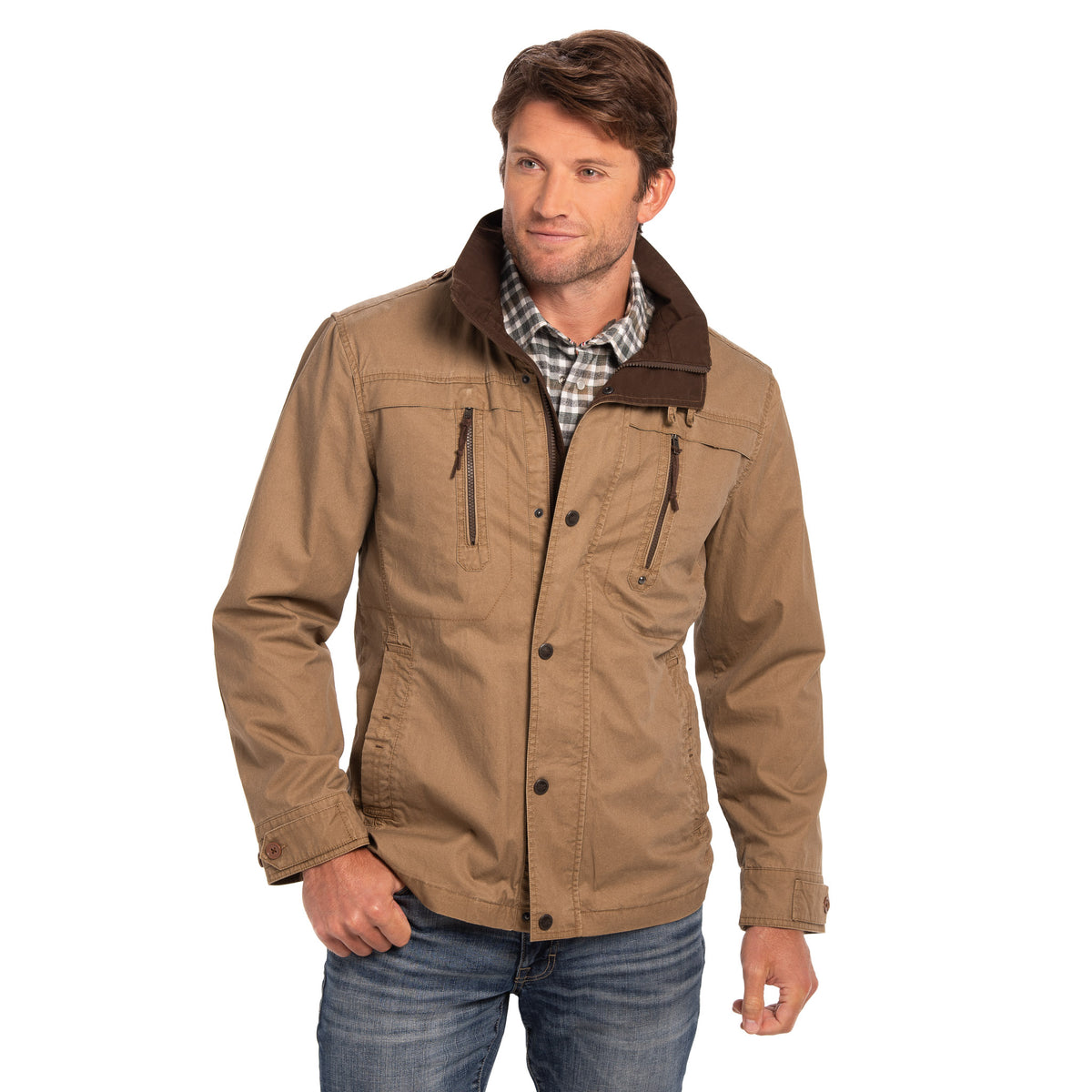 Blowing Rock Vintage-Washed Cotton Jacket