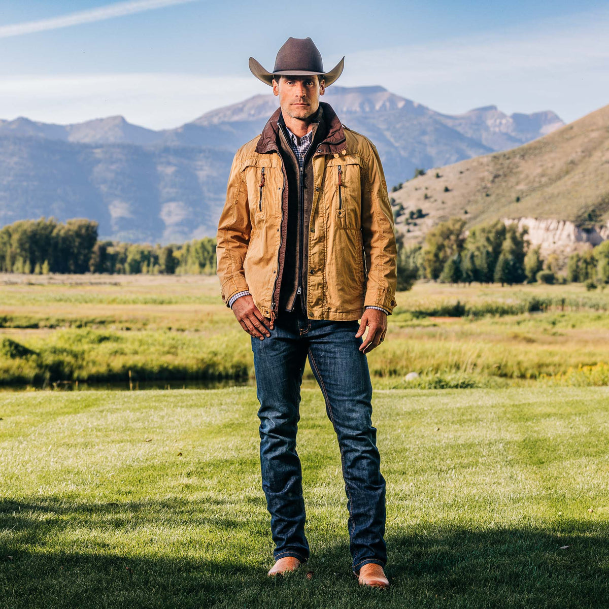 Blowing Rock Vintage-Washed Cotton Jacket - Copper