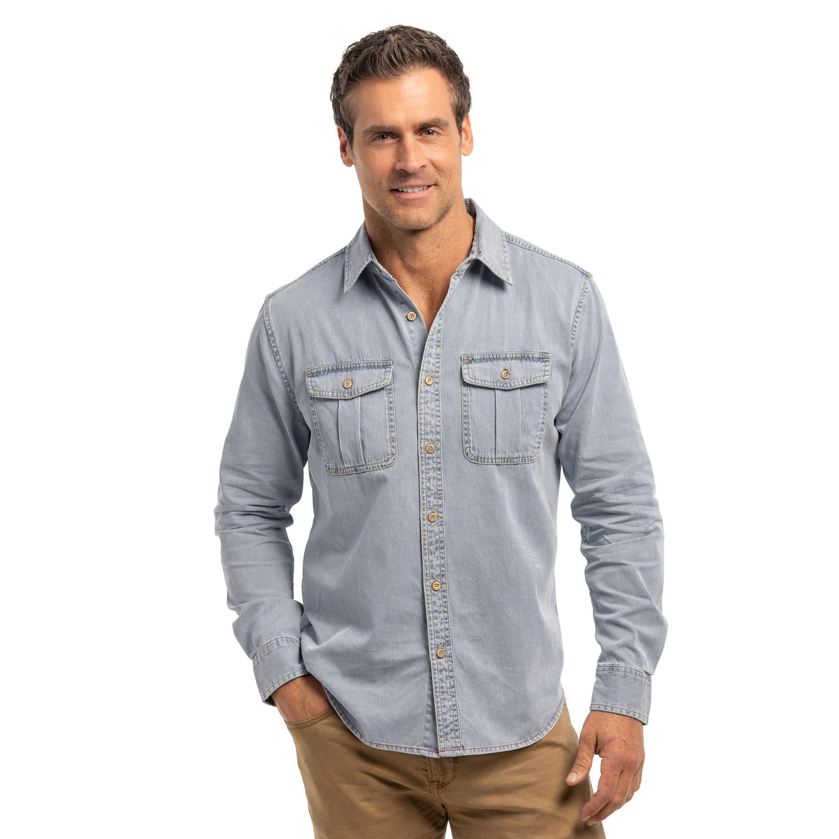 Blue Ridge Denim Shirt - Chambray Denim