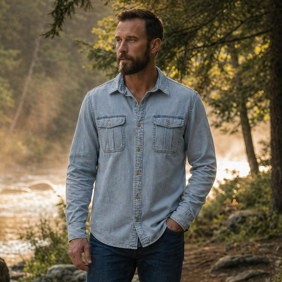 Blue Ridge Denim Shirt