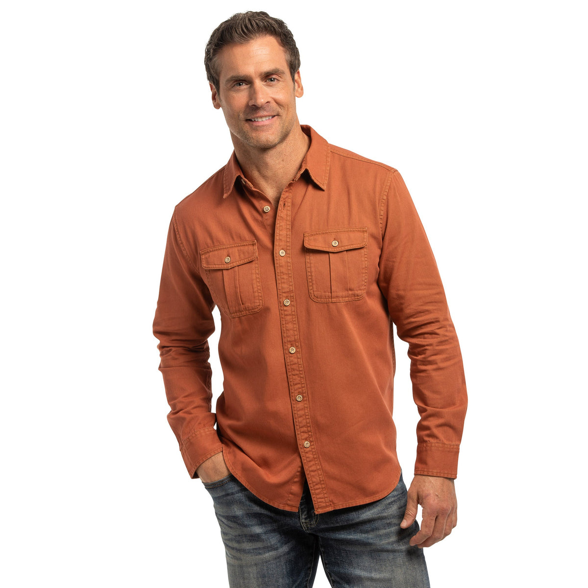 Blue Ridge Signature Blend Shirt - Russet