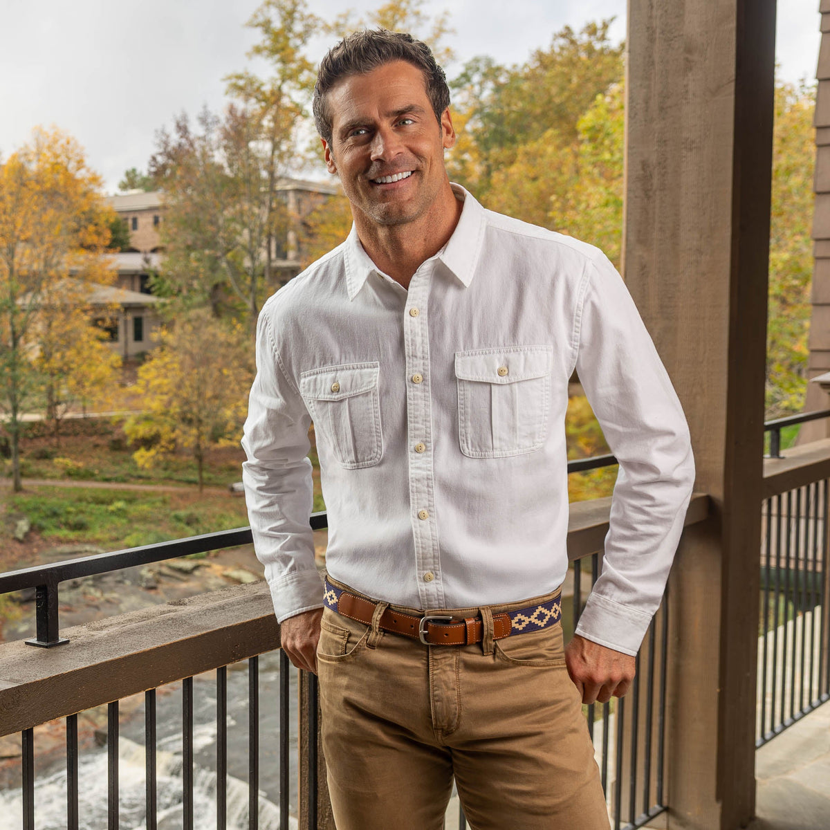 Blue Ridge Signature Blend Shirt - Salt