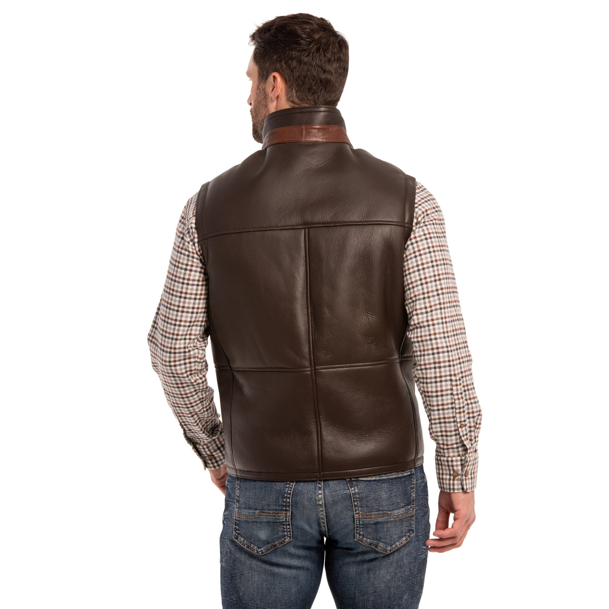 Bozeman Merino Lambskin Shearling Vest