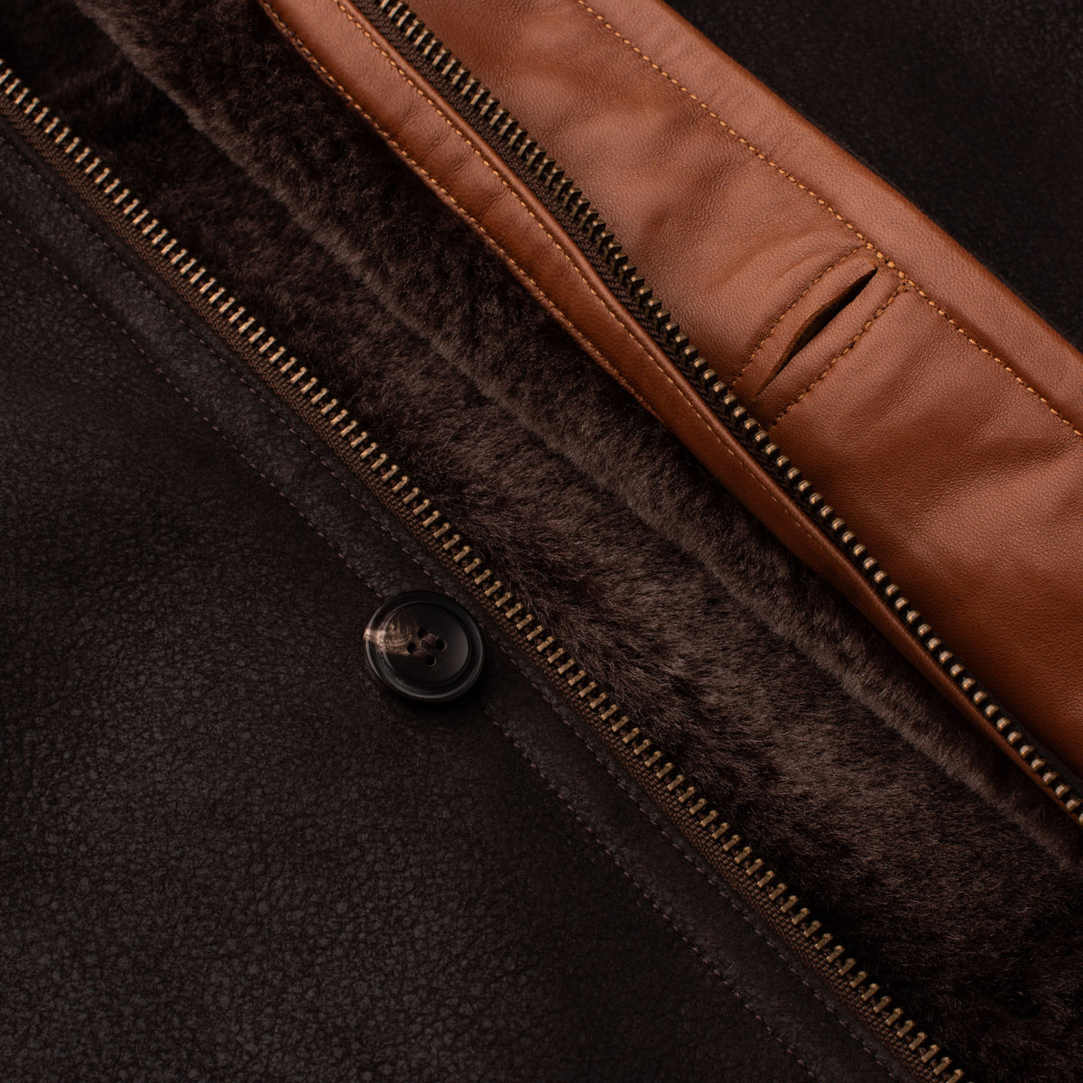 Bozeman Merino Lambskin Shearling Vest