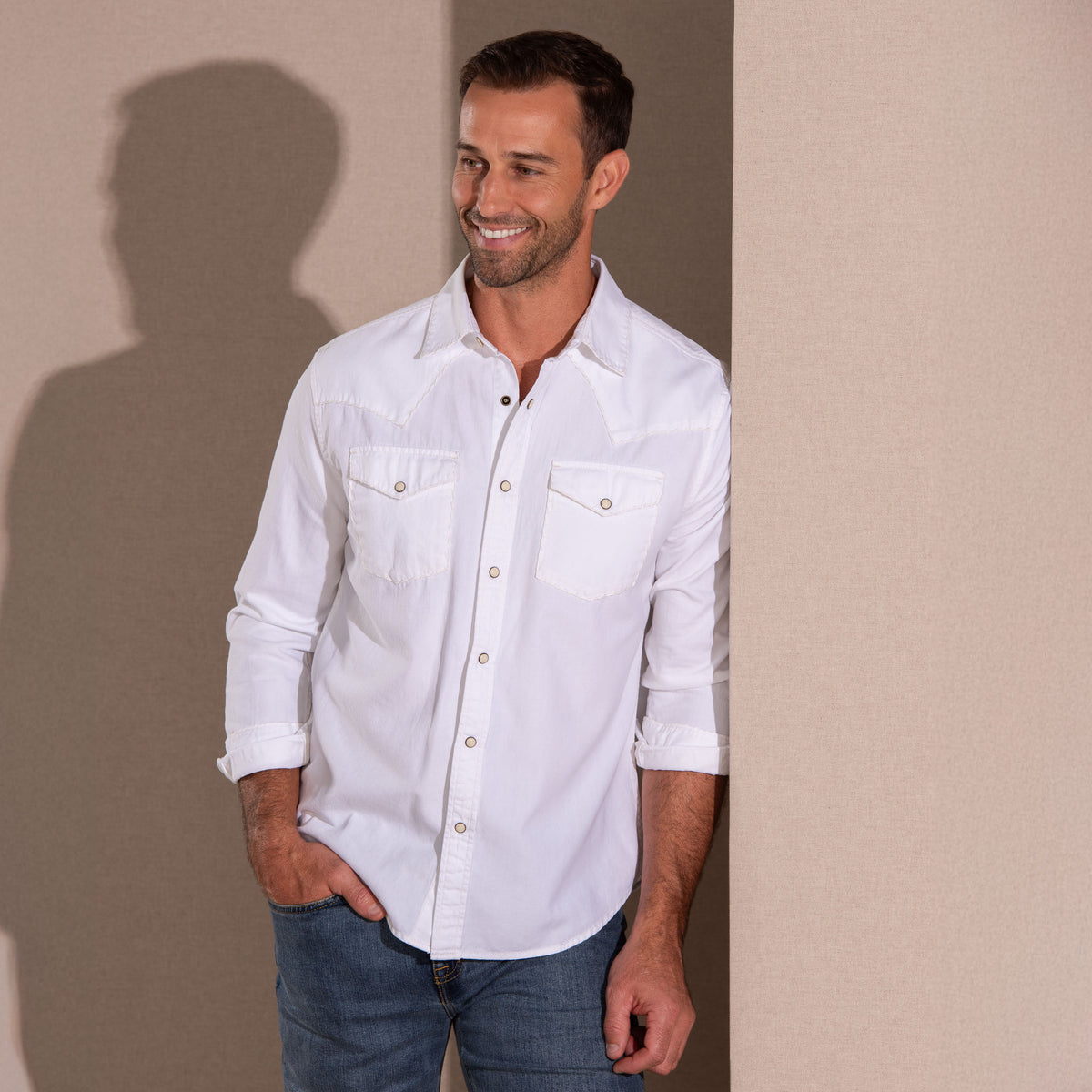 Branson Whipstitch Signature Blend Shirt