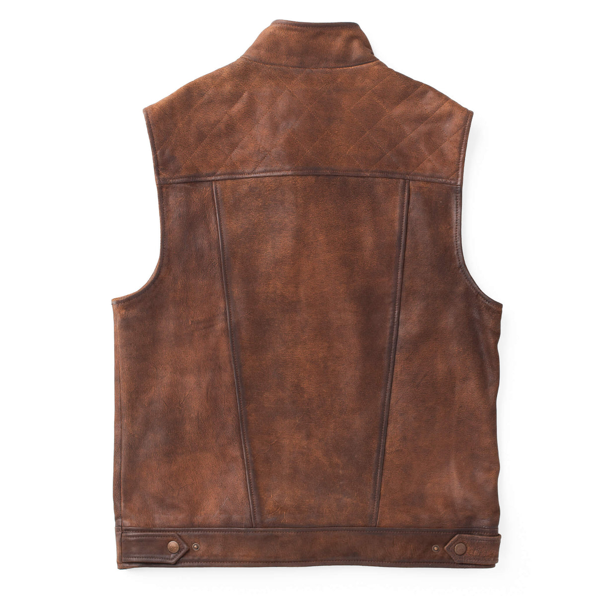 Brentwood Goat Suede Leather Vest