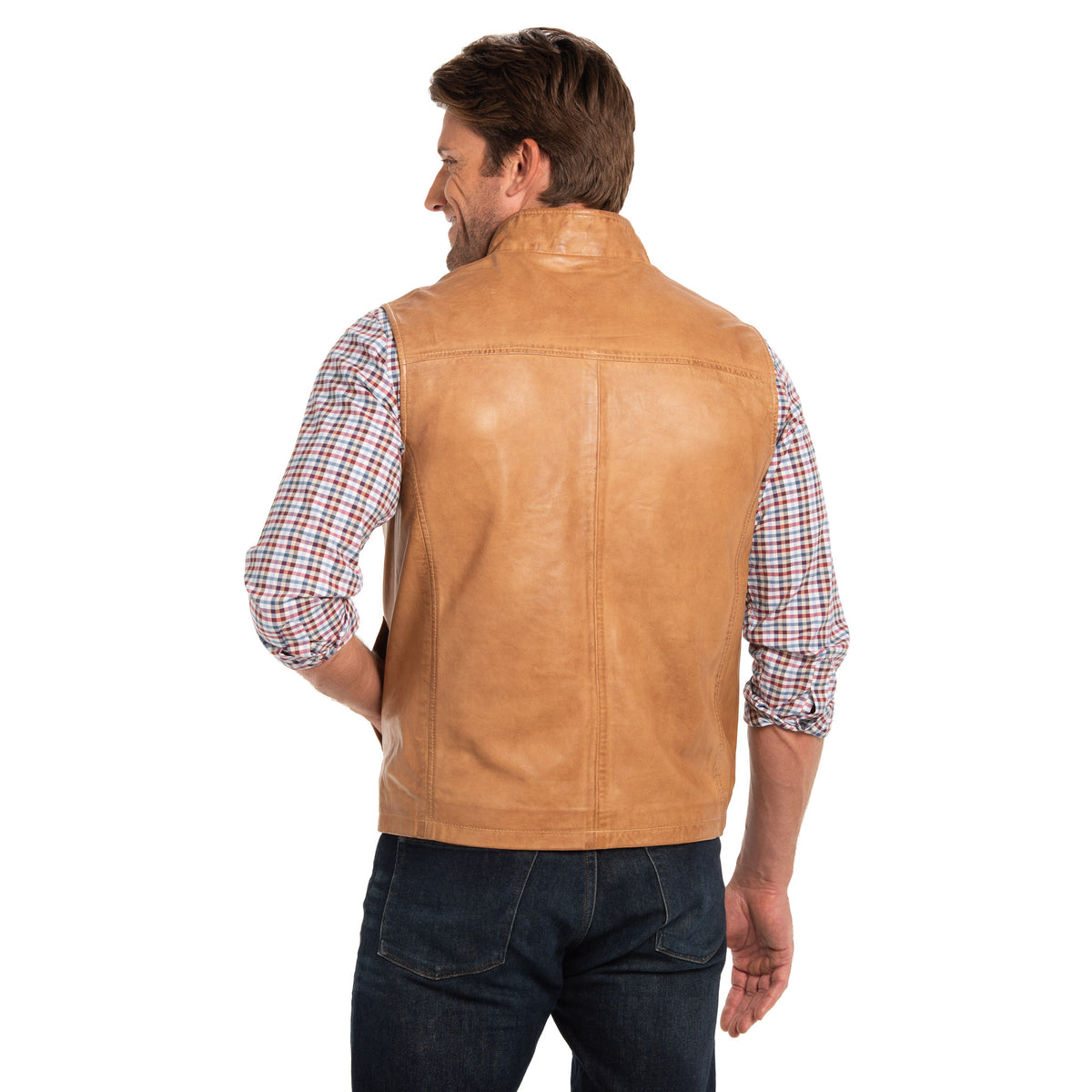 Canyon Lambskin Leather Vest