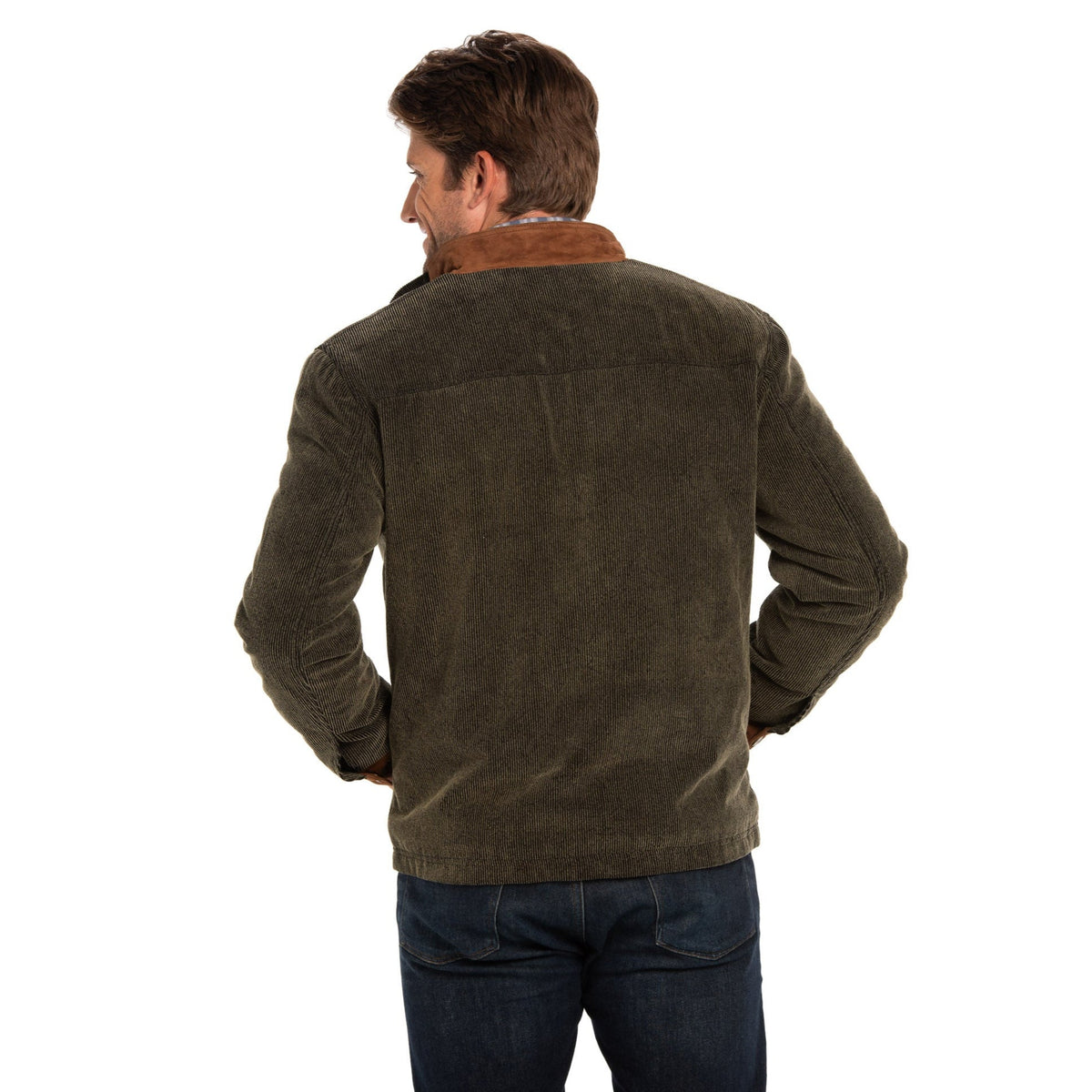 Canyon Ridge Corduroy Jacket - Olive