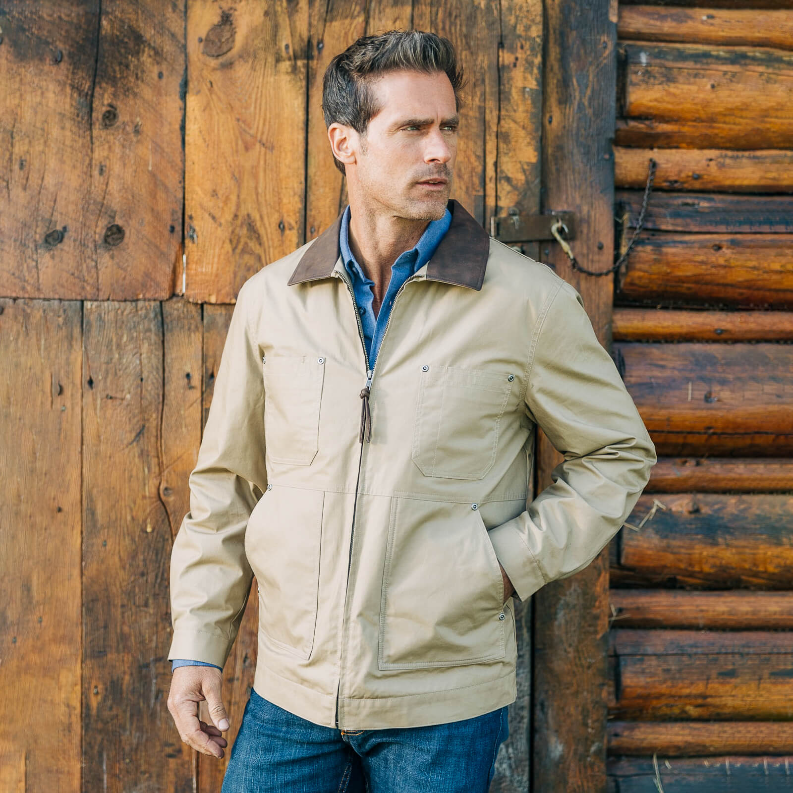 Chore Concealed Carry Dry Waxed Cotton Jacket - Madison Creek Outfitters