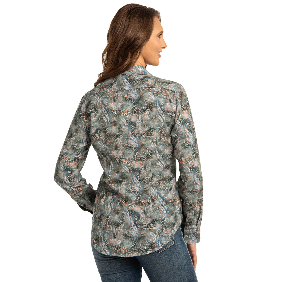 Claire Paisley Print Shirt