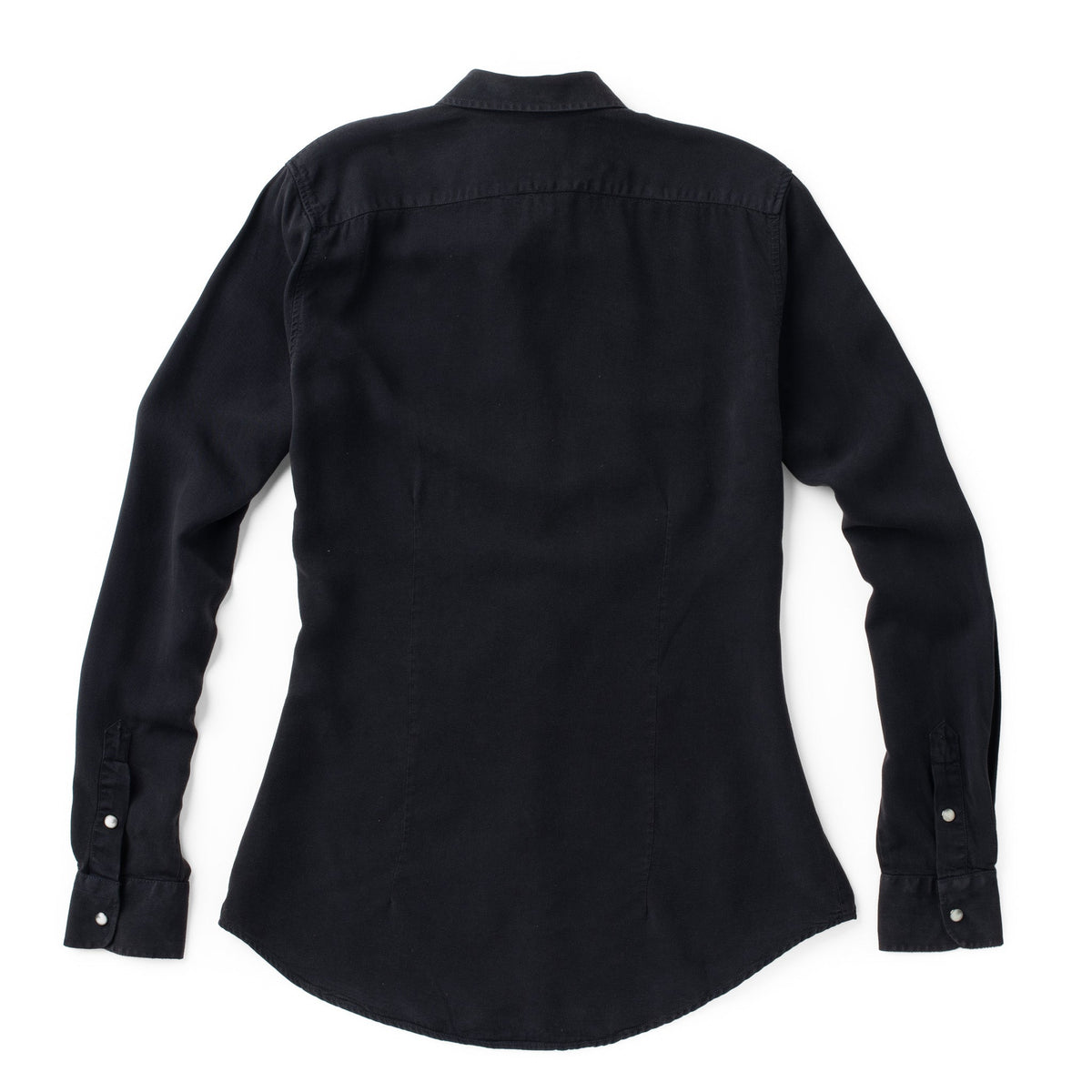 Claire Solid Shirt - Black