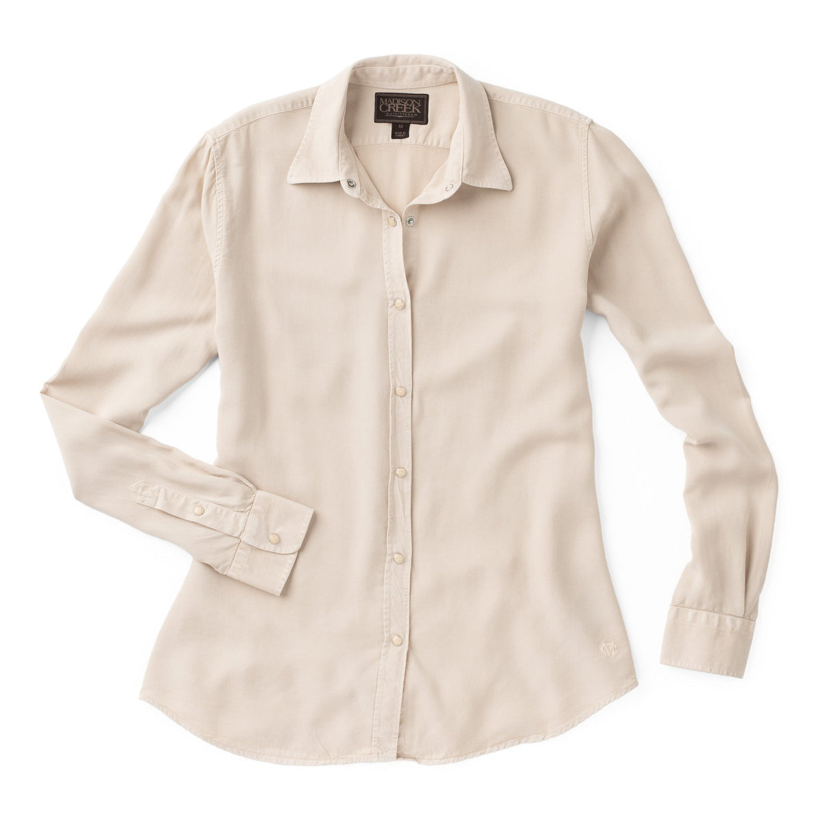 Claire Solid Shirt - Ivory