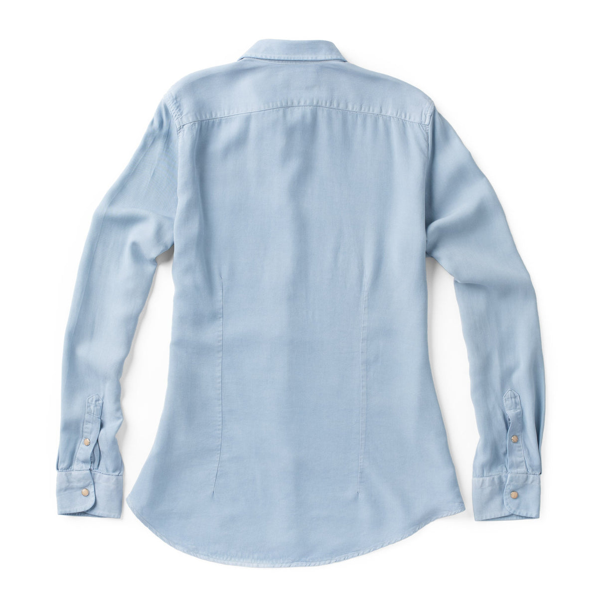 Claire Solid Shirt - Sky Blue