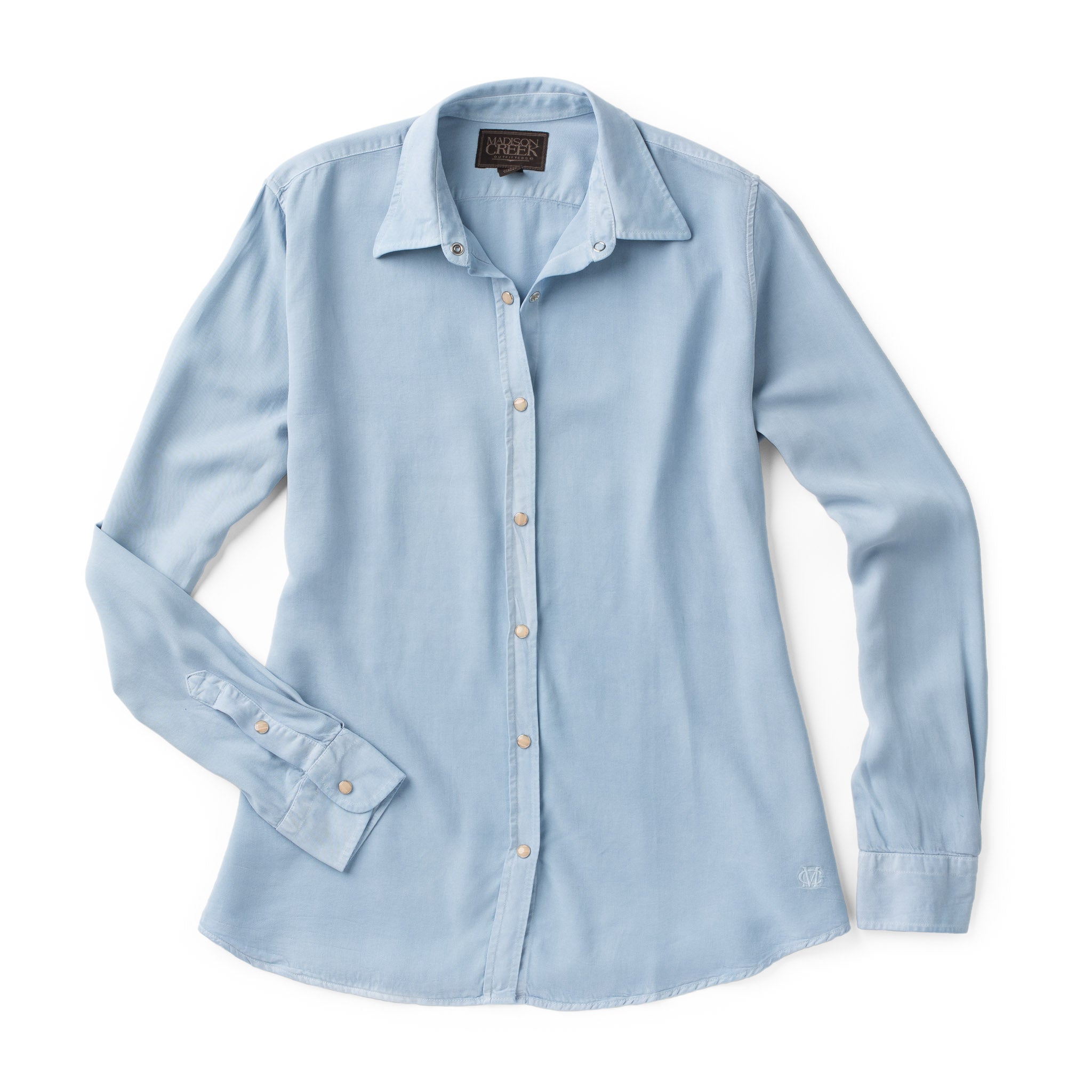 Claire Solid Shirt Sky Blue / XL Claire Solid Shirt Sky Blue / XL