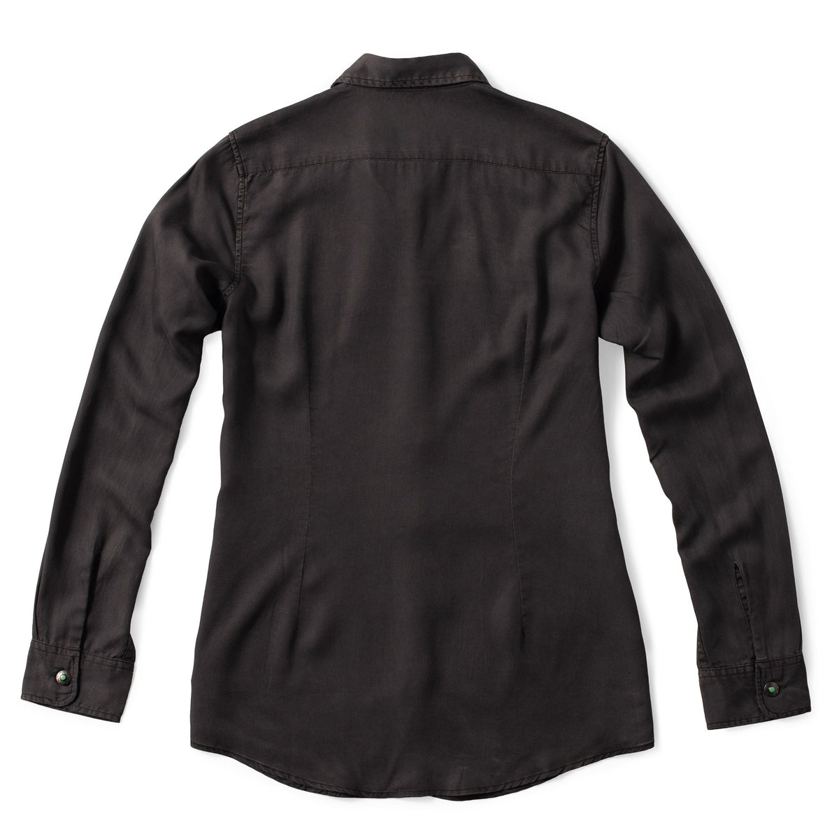 Claire Signature Blend Solid Shirt - Black