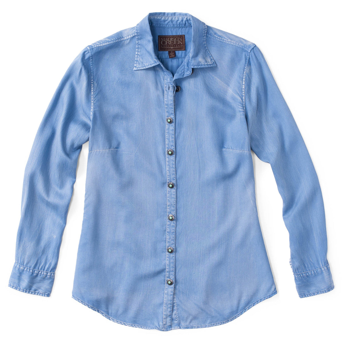 Claire Signature Blend Solid Shirt - Black