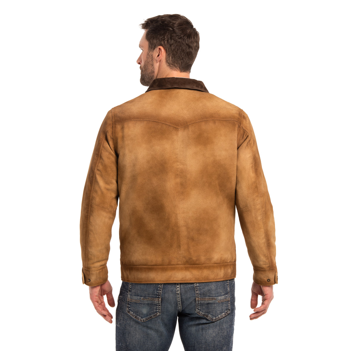 Duvall Goat Suede Barn Jacket