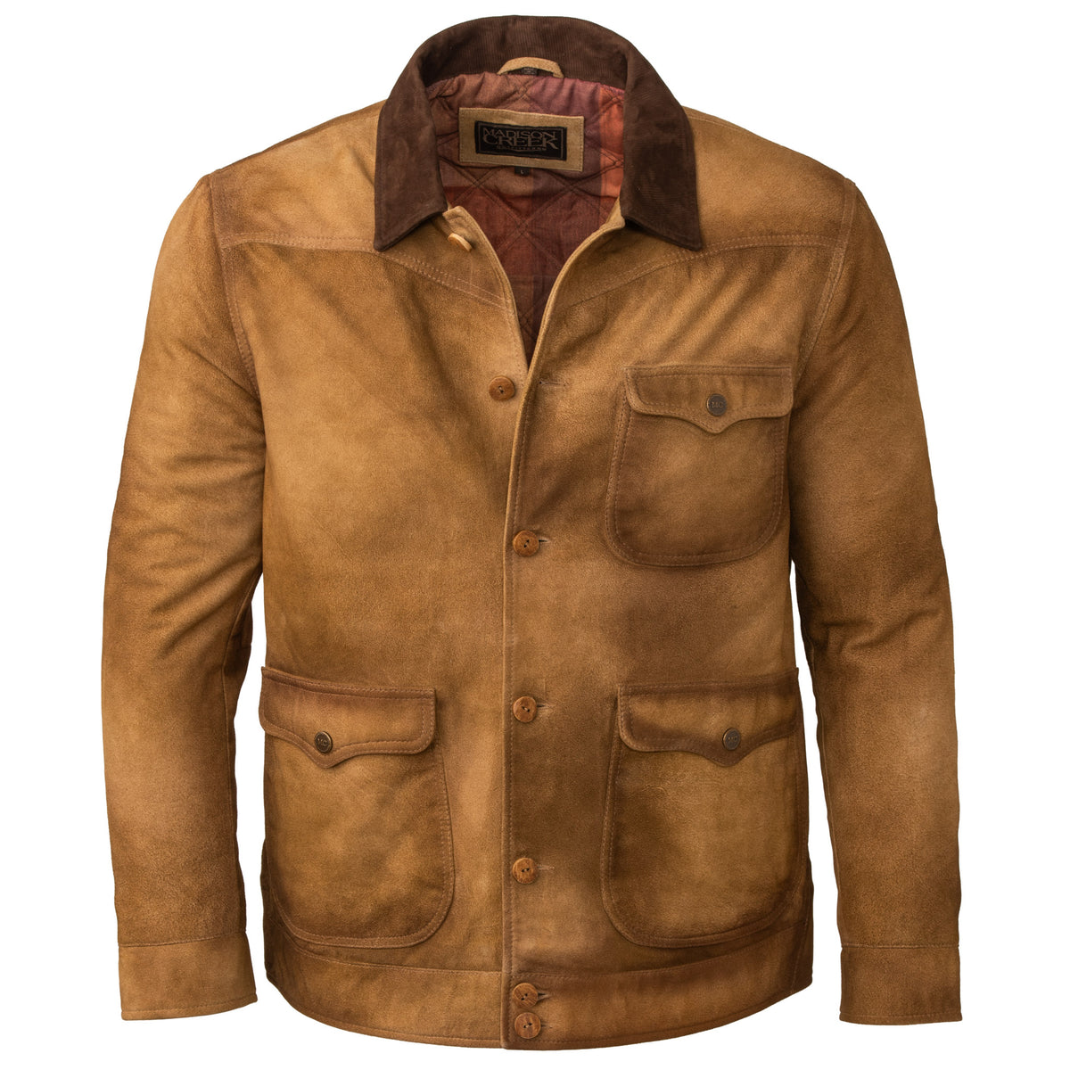Duvall Goat Suede Barn Jacket